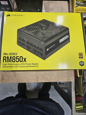 #ad Corsair RM850x ATX Modular Power Supply 80 PLUS Gold 850W 24 Pin 1 Fan Zero RPM $90.00