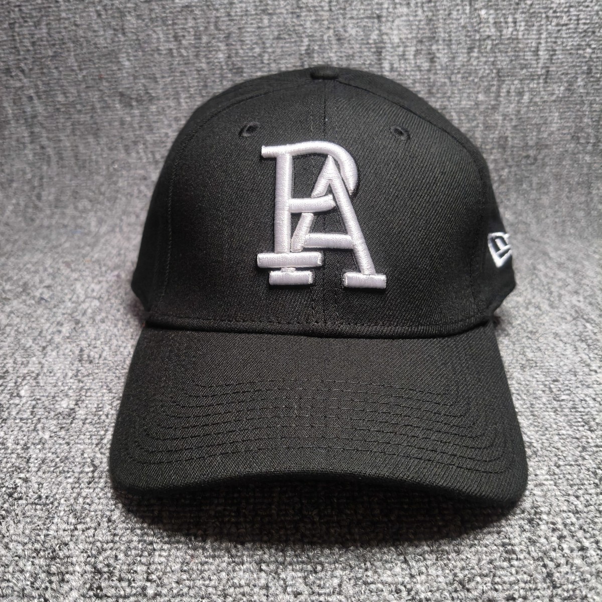 New Era 39THIRTY NFL Raiders Black Stretch Fit Hat Cap RA EST. 1870