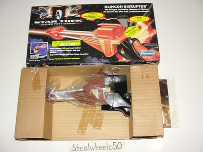 Star Trek Generations Klingon Disruptor 1994 Playmates TESTED 6146 TNG Open Box