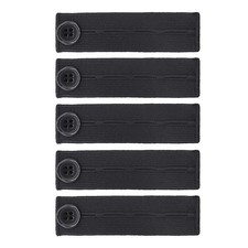 Deshionew 5 PCS Elastic Waist Extenders for Pants, Adjustable Waistband Butto...