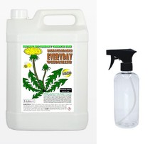 5 Litre Weed Killer Natural Bio Garden Home Weedkiller No Pesticide 5L + Sprayer