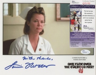 Louise Fletcher Signed One Flew Over The Cuckoo's Nest Photo AUTO JSA COA