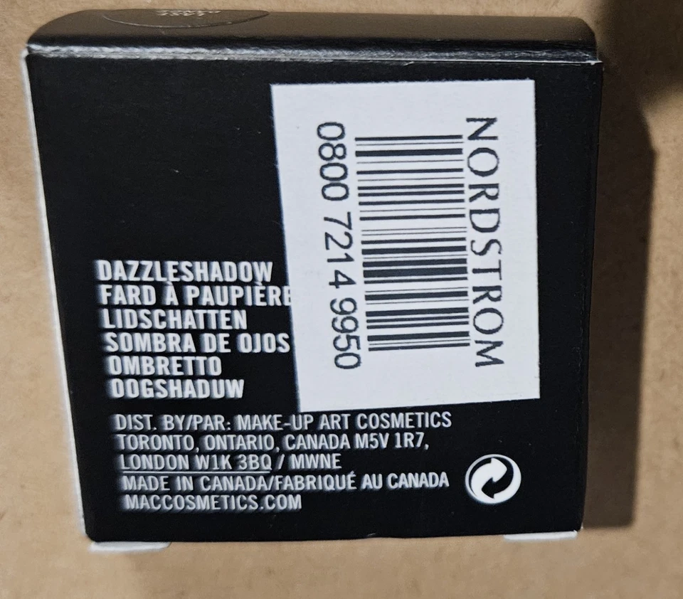 MAC Dazzleshadow Eye Shadow Last Dance Full Size New - Image 4 of 4