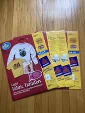Avery T-shirt Transfers for Inkjet Printers - 3271 6 sheets free Shipping 4 pack