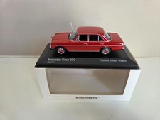 Minichamps 1/43 Mercedes-Benz 200 - Signal Red - 1968 - 943034005