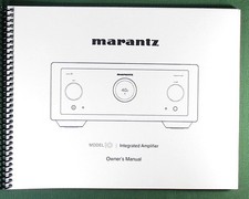 Marantz Model 10 Instruction Manual: 73 Pages Protective Covers