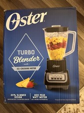 Licuadora de encimera Oster Turbo 5 velocidades negra