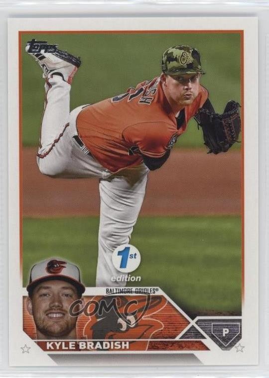 2023 Topps Series 1 1st Edition Kyle Bradish #77 13cr
