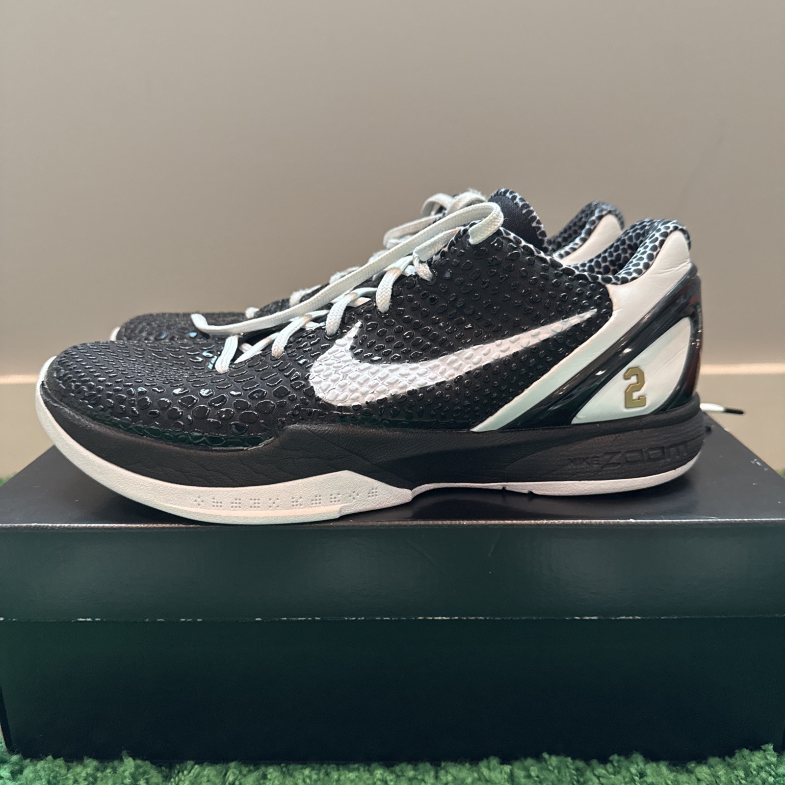 SAOLA Nike Kobe 6 Uomo Mambacitas Sweet Sixteen Taglia 11 Con Scatola Indossate 4 Volte