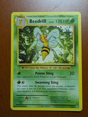 TCG Beedrill #7/108 Rare, Pokémon Evolutions