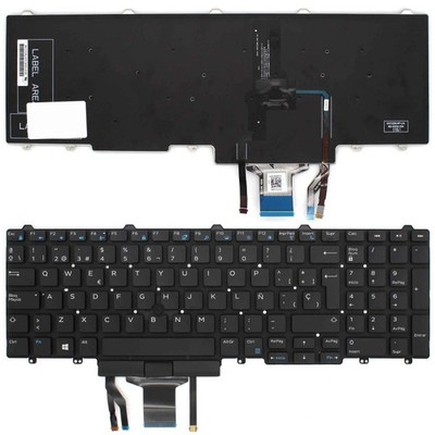 Laptop-Tastatur Dell Latitude E5550 E5570 5580 Precision 3510 7510 RETROIL