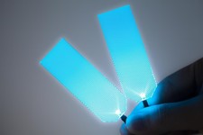mlnyitus Azure Blue Flexible Helmet Decorations led Lights Flexible Cosplay DIY