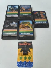 Intellivision Lot Of 5 Imagic Game Cartridges TESTED 