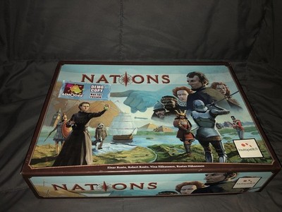 Nations Board Game 2013 Strategy Civilization Lautapelit Asmodee