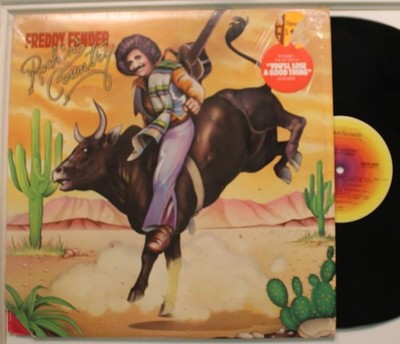 Freddy Fender Lp Rock 'N' Country On Abc Dot - Vg+ To Vg++/ Vg++ (In Shrink!)