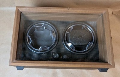 Italian Watch Winder 2 Slots Led Light Top Quality Brown Watch Rotor- See Photos