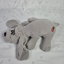 Vintage Tonka Pound Puppies Gray Dog 18 Plush Stuffed Animal Toy 1985 Full Size