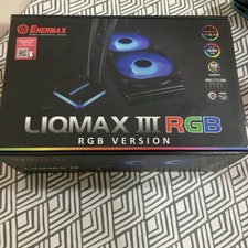 Enermax LIQMAX III RGB 240mm AIO Liquid CPU Cooler 2x120mm ELC-LMT240-RGB