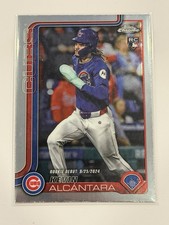 2025 Topps Chrome Update Series - Rookie Debut Kevin Alcantara #USC25 (RC)