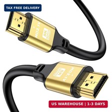 Short Hdmi Cable 1.5FT, 8K 60Hz 4K 120Hz, 48 Gbps Ultra High Speed Hdmi 2.1 c...