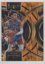 2023 Panini Select Premier Level Orange Flash Prizm Julian Strawther #101 1d40