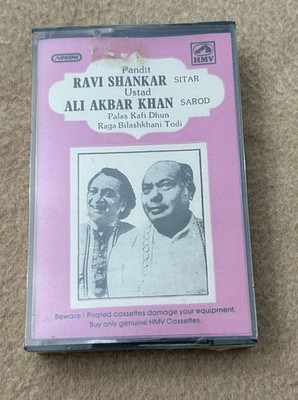Ravi Shankar & Ali Akbar Khan Sitar Sarod Duet 1985 HMV India Cassette SEALED