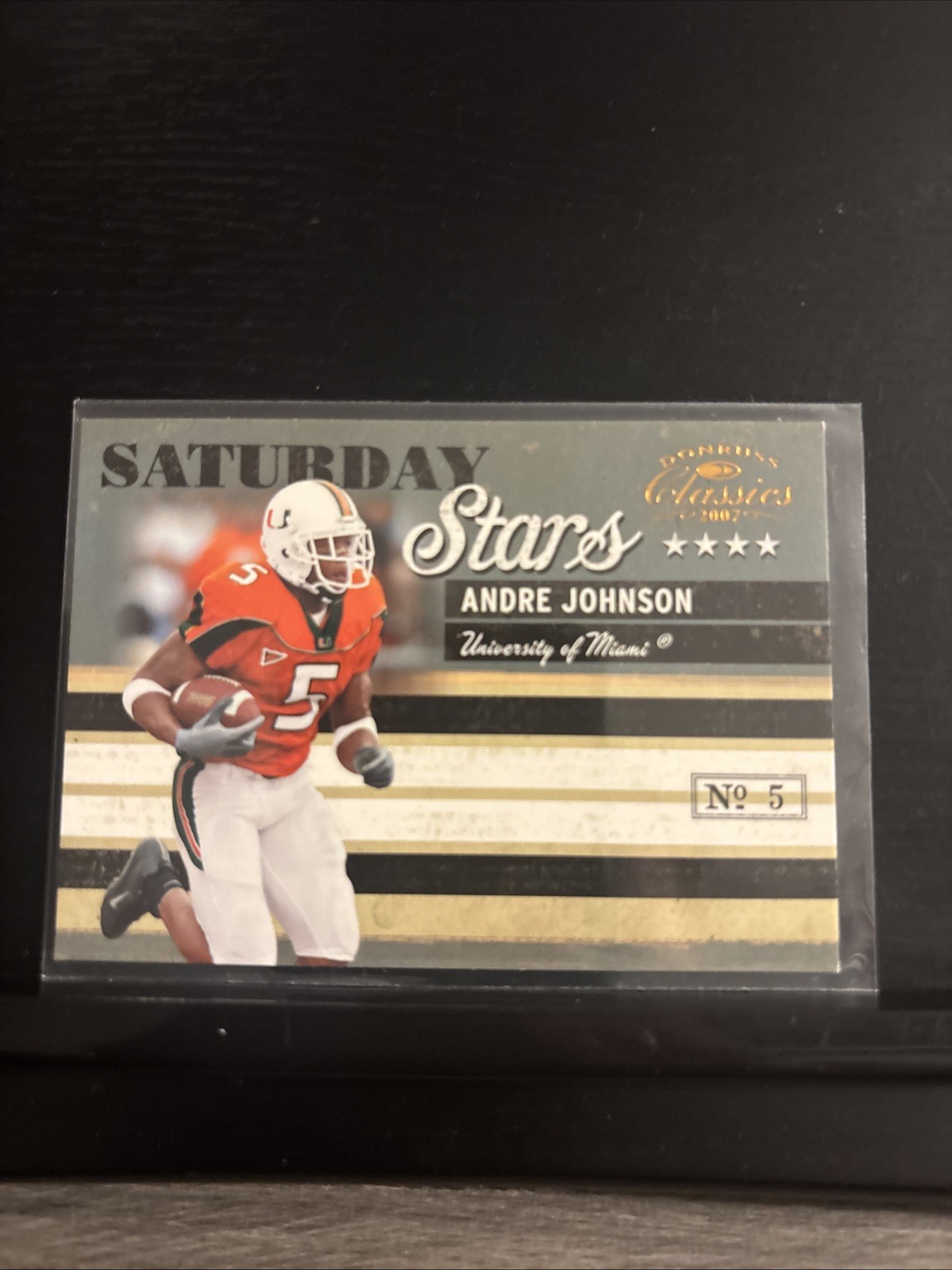 Andre Johnson 2007 Donruss Classics #SS-17 Saturday Stars Bronze /1000