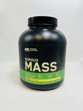 Optimum Nutrition Serious Mass Protein Powder - Banana - 6 lbs *EXP 10/2027* 5.83 per gallon