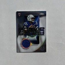 Topps Chrome NFL 2025 Riley Leonard RC Indianapolis Colts Rookie Relics #RR-RL