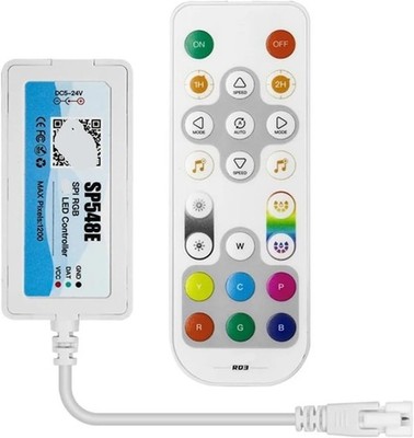 LED Controller SP548E Bluetooth Musik App fr WS2811 WS2812 adressierbares Licht