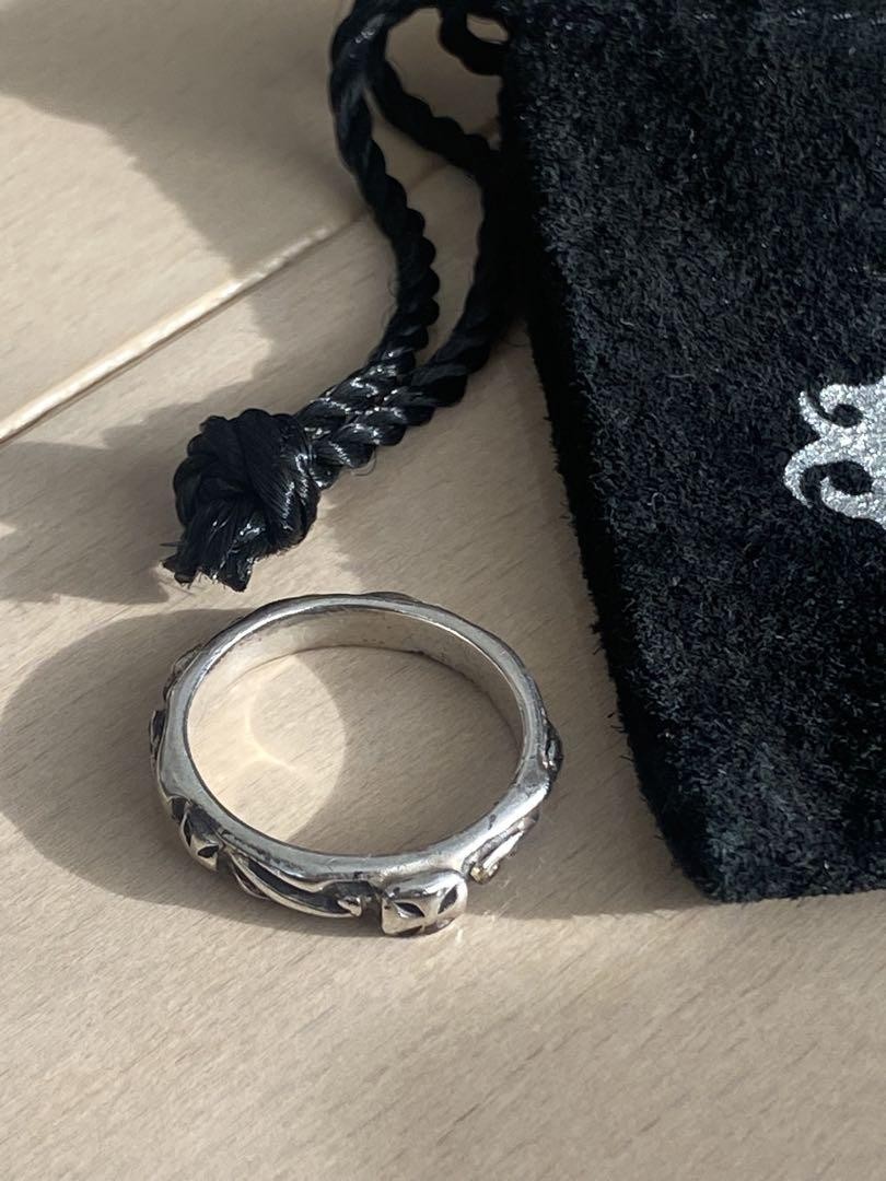 Bill Wall Leather / R202 Thin Cross Ring US-4 #0425 | eBay