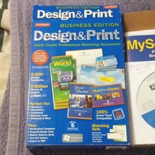 MySoftware Design Print Business Edition DTP Software CD Windows Vista EN