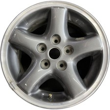 Jeep Charcoal Machined Lip Cherokee Wrangler Oem Wheel 15 1997-2006 9018 Jeep Charcoal Machined Lip Cherokee Wrangler Oem Wheel 15 1997-2006 9018