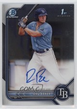 2022 Bowman Chrome Prospect Auto Dru Baker #CPA-DB Auto 13ib