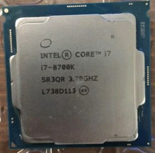 Processeur Intel core i7-8700K - 6 coeurs - 12 Threads - up to 4.70 Ghz