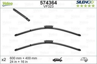 CitroëN DS3 Wischerblatt 09-22 Valeo OEM 574364 Flach Wischer Vorne