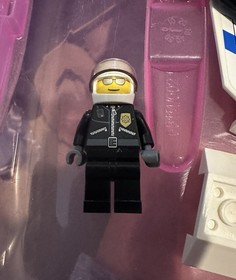 LEGO Police Helicopter 7741 City Complete Set Police Officer Minifigure Tub