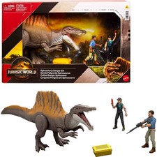 Jurassic World Rebirth Storypack With Exclusive Spinosaurus 2 Human Figures Jurassic World Rebirth Storypack With Exclusive Spinosaurus 2 Human Figures