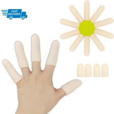 Gel Finger Cots, Finger Protector Support(14 PCS) NEW MATERIAL Finger Sleeves 