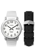 Timex Men's Easy Reader 35mm Date Expansion Band Watch TW-G025400-JT Analog