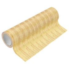 Wood Grain Tape 7.9" x 15 Ft Self-Adhesive Wood Texture Repair Tape Yellow Oak