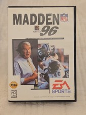 John Madden NFL Football 96 (SEGA Genesis) Tested Authentic Game With Case