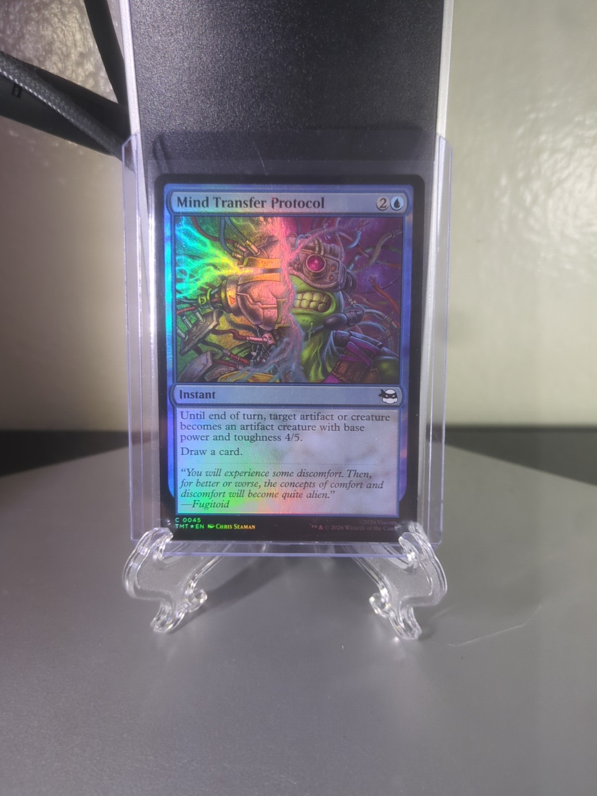 Teenage Mutant Ninja Turtles MTG Mind Transfer Protocol #C 0045 FOIL