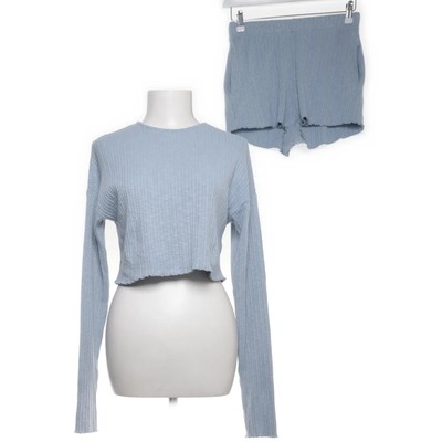 NLY Trend, Set, Größe: S, Baumwolle/Elasthan/Polyester/Viskose, Blau #m4a
