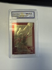 1996-97 FLEER 23K GOLD CARD Signature JORDAN PIPPEN WCG 10 GEM MINT GRADED