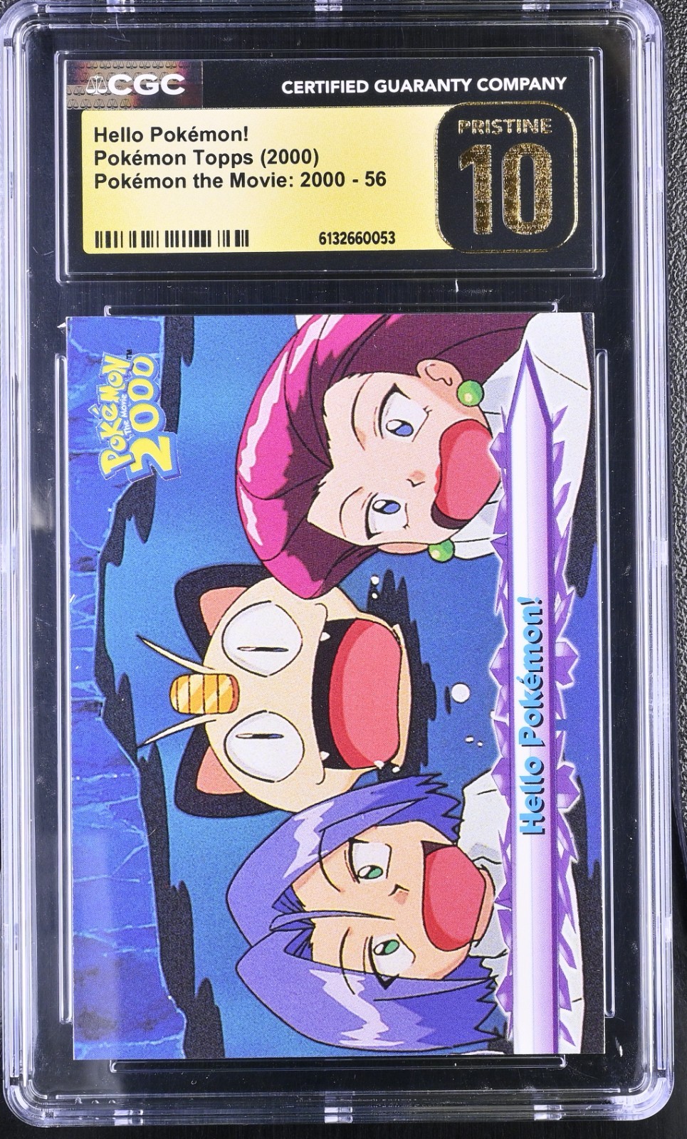 Pokemon Card Hello Pokemon! 56 The Movie 2000 Topps CGC 10 PRISTINE