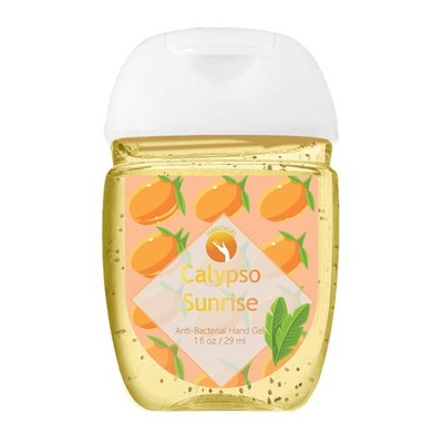 Aquarius Calypso Sunrise Handgel antibakterielles duftendes Taschendesinfektionsmittel - 29ml