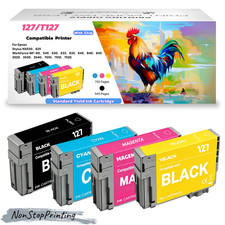 Compatible Epson 127 T127 High Yield Ink for WF-3520 WF-3540 WF-7010 WF-7510