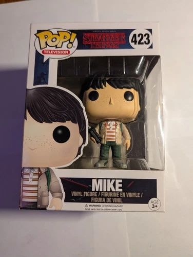 Funko Pop Stranger Things 423 Mike Walkie Talkie Damaged Window Combine Shipping