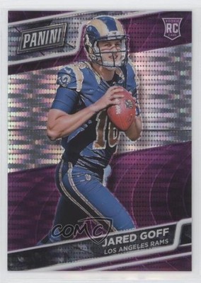 2016 Panini National Convention VIP Purple Pulsar Prizm 45/50 Jared Goff 08u6